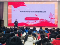 林启凤律师受邀到盘龙区新迎第三小学开展学习《预防未成年人犯罪法》知识讲座