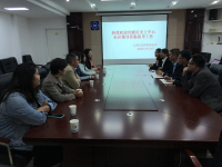 关上街道关上中心区社区领导莅临民定律师事务所座谈交流