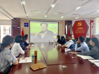 民定党支部组织观看学习《时代楷模张富清》先进事迹
